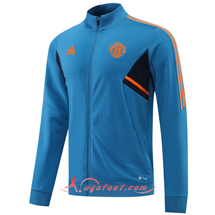 Veste Foot Manchester United Bleu 2022/2023