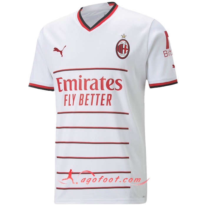 Nouveau Maillot de Foot Milan AC Exterieur 2022/2023