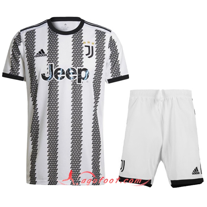 Nouveau Maillot de Foot Juventus Enfant Domicile 2022/2023