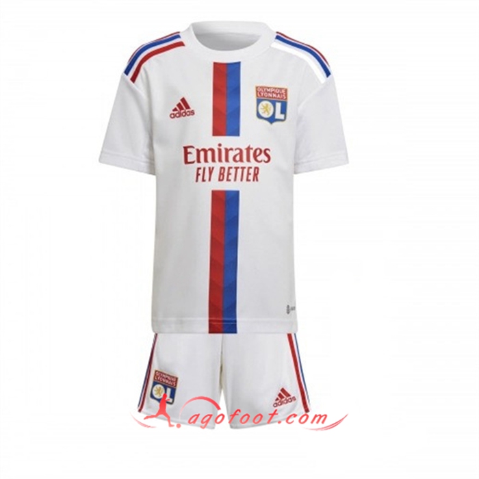 Nouveau Maillot de Foot Lyon Enfant Domicile 2022/2023