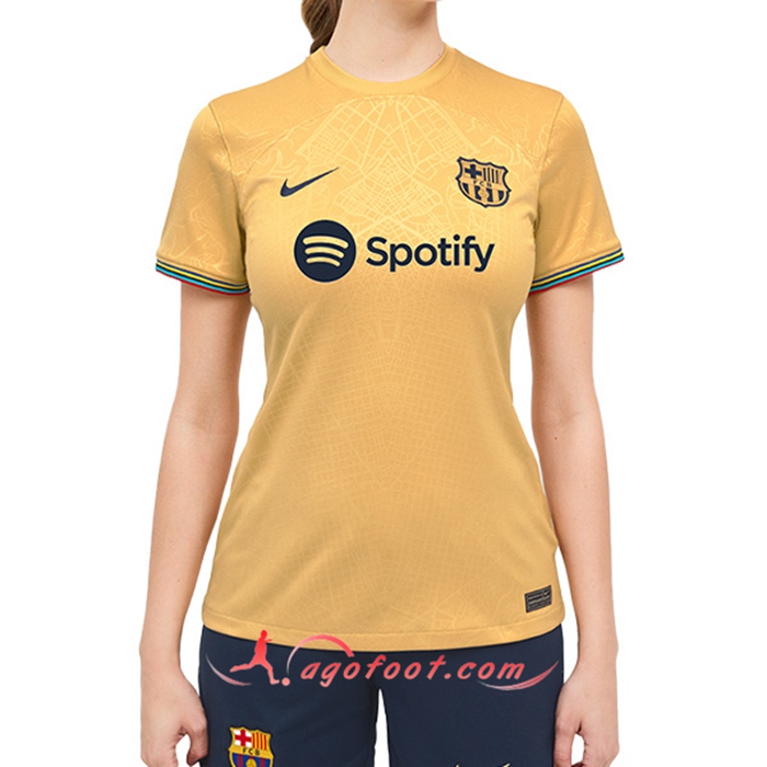 Maillot de Foot FC Barcelone Femme Exterieur 2022/2023