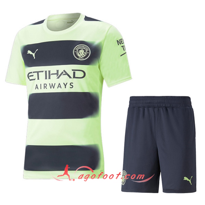 Ensemble Maillot Foot Manchester City Exterieur + Short 2022/2023