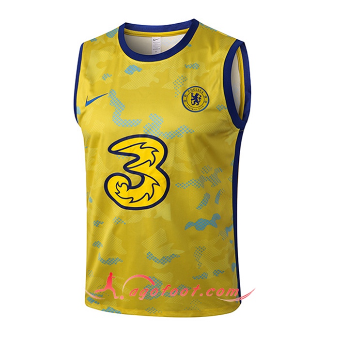 Training Debardeur FC Chelsea Jaune 2022/2023