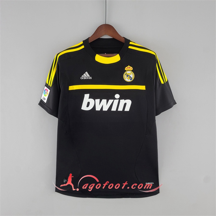 Maillot de Foot Real Madrid Retro Gardien de But Noir 2011/2012