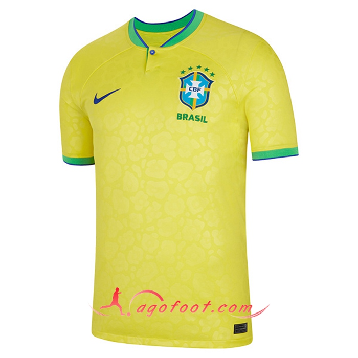 Nouveau Maillot Equipe Foot Bresil Domicile 2022/2023