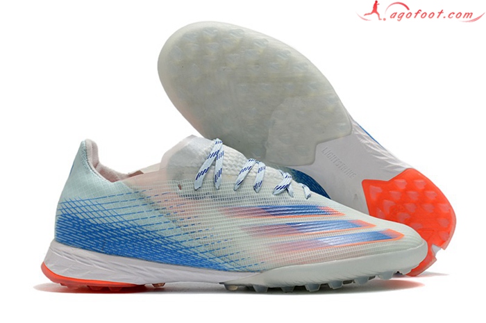 Adidas Chaussures de Foot X Ghosted.1 TF Bleu