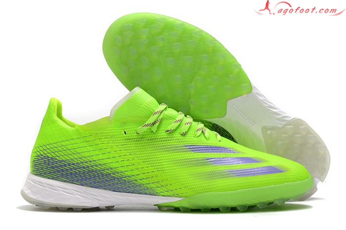 Adidas Chaussures de Foot X Ghosted.1 TF Vert