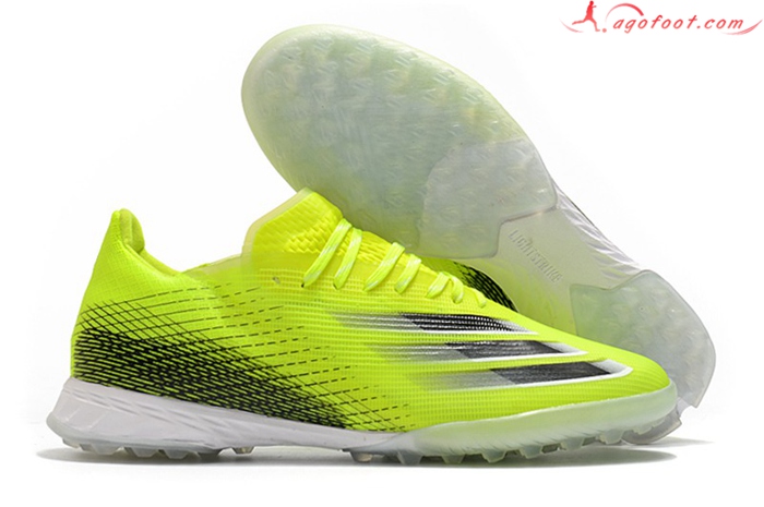 Adidas Chaussures de Foot X Ghosted.1 TF Jaune