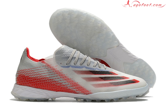 Adidas Chaussures de Foot X Ghosted.1 TF Rouge