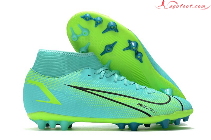 Nike Chaussures de Foot Superfly 8 Academy AG Vert