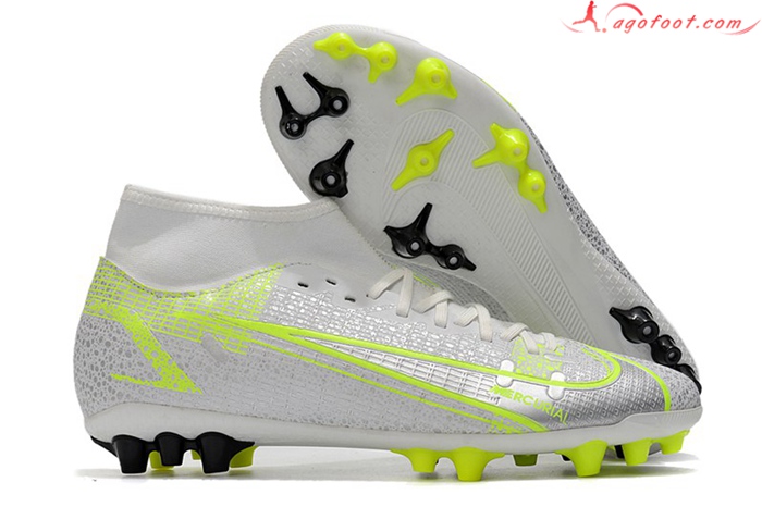 Nike Chaussures de Foot Superfly 8 Academy AG Argent