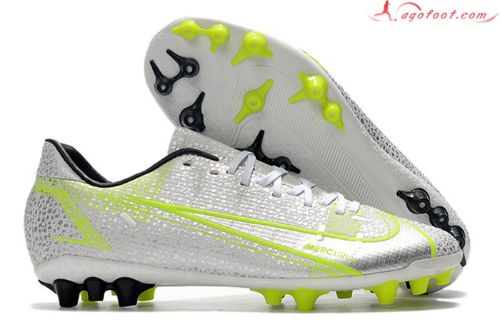 Nike Chaussures de Foot Vapor 14 Academy AG Argent