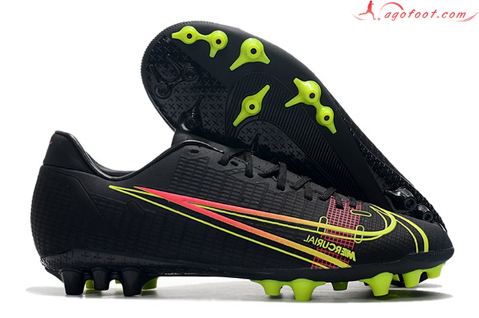 Nike Chaussures de Foot Vapor 14 Academy AG Noir