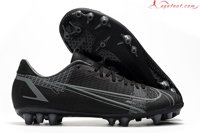 Nike Chaussures de Foot Vapor 14 Academy AG Noir