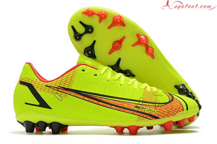 Nike Chaussures de Foot Vapor 14 Academy AG Jaune