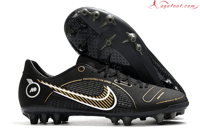 Nike Chaussures de Foot Vapor 14 Academy AG Noir