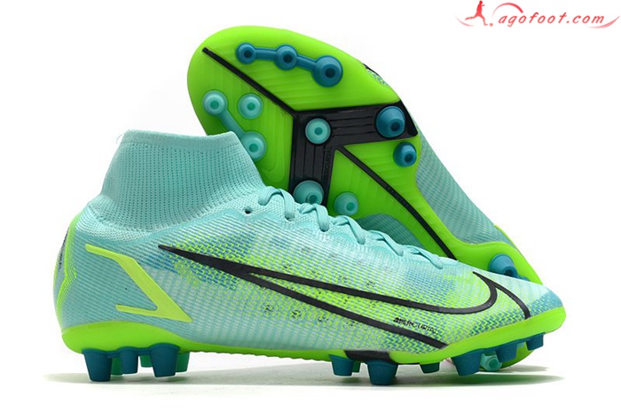 Nike Chaussures de Foot Superfly 8 Pro AG Vert