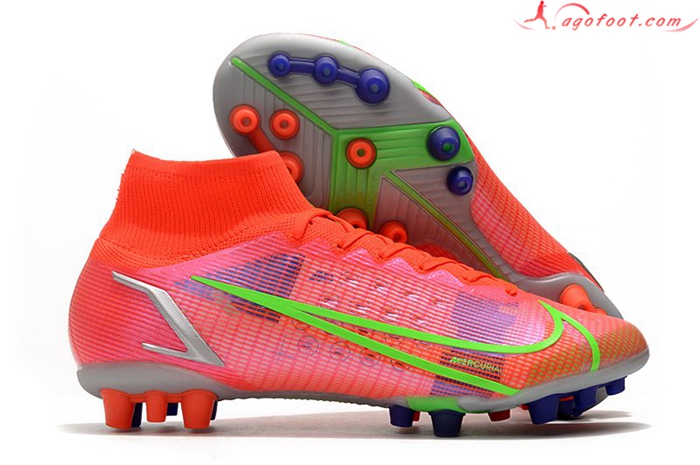 Nike Chaussures de Foot Superfly 8 Pro AG Rose