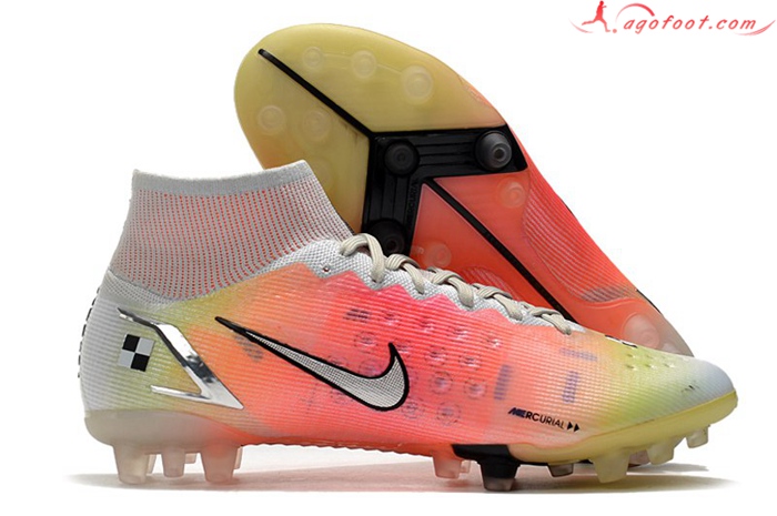 Nike Chaussures de Foot Superfly 8 Pro AG Orange