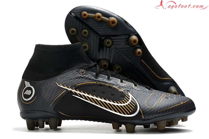 Nike Chaussures de Foot Superfly 8 Pro AG Noir