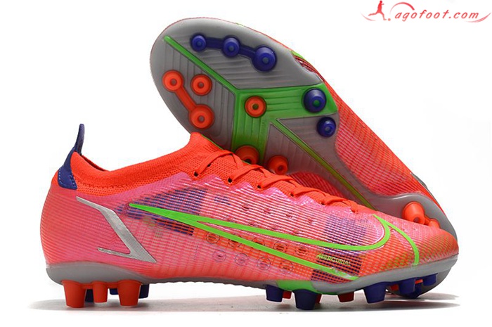 Nike Chaussures de Foot Vapor 14 Elite PRO AG Rose