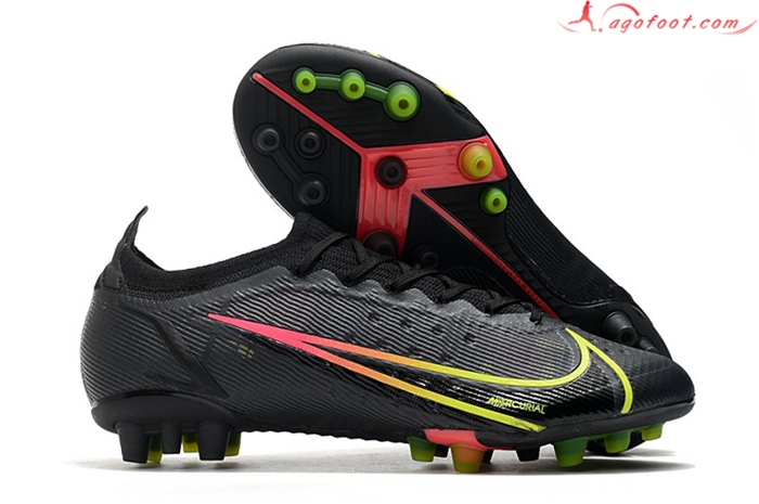 Nike Chaussures de Foot Vapor 14 Elite PRO AG Noir