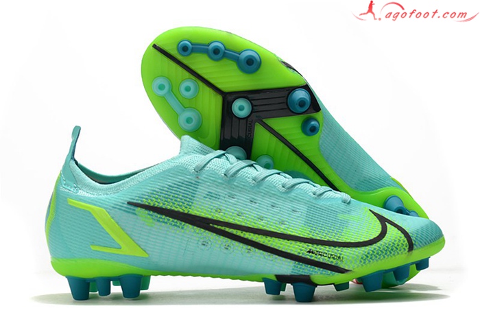 Nike Chaussures de Foot Vapor 14 Elite PRO AG Vert