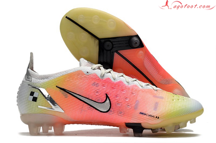 Nike Chaussures de Foot Vapor 14 Elite PRO AG Rose