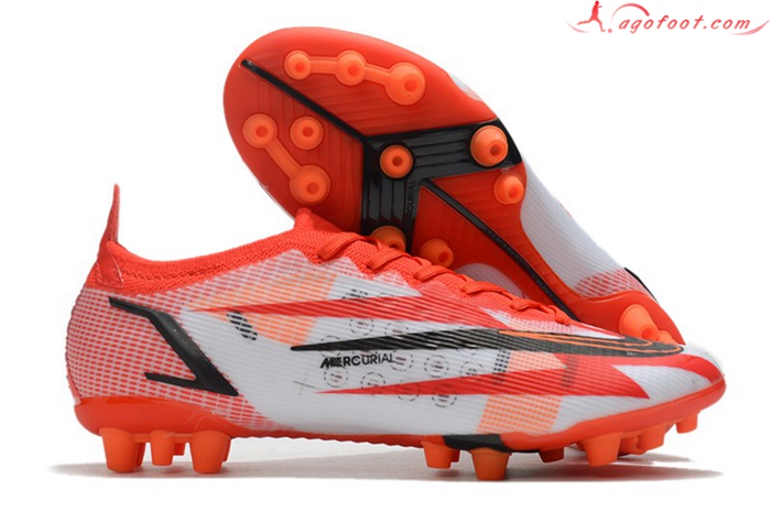 Nike Chaussures de Foot Vapor 14 Elite PRO AG Rouge