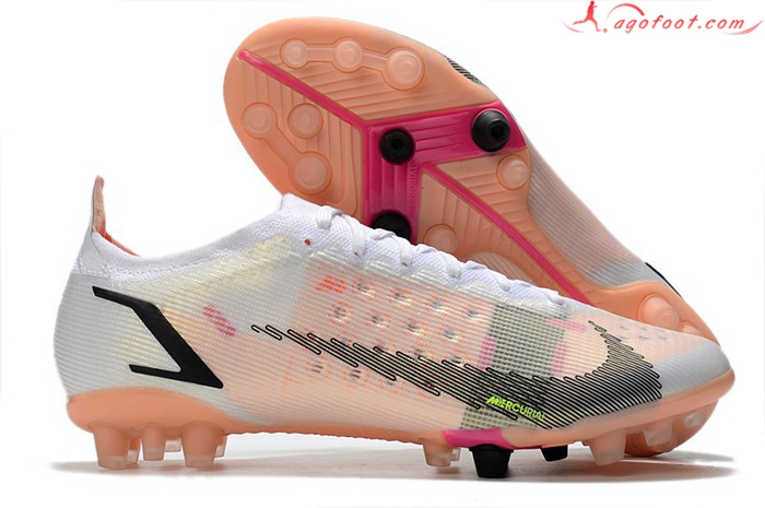 Nike Chaussures de Foot Vapor 14 Elite PRO AG Orange