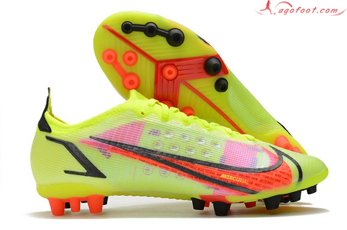 Nike Chaussures de Foot Vapor 14 Elite PRO AG Vert