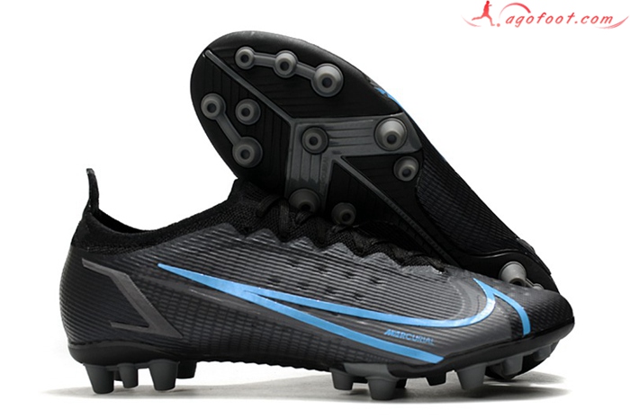 Nike Chaussures de Foot Vapor 14 Elite PRO AG Noir