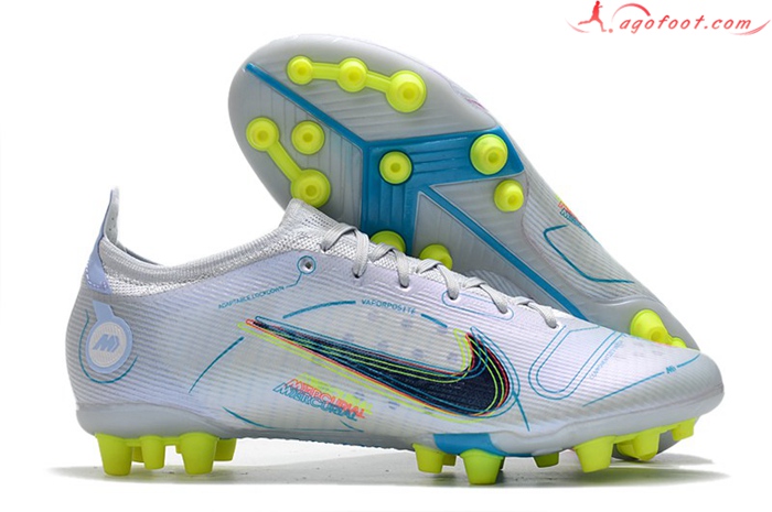 Nike Chaussures de Foot Vapor 14 Elite PRO AG Blanc