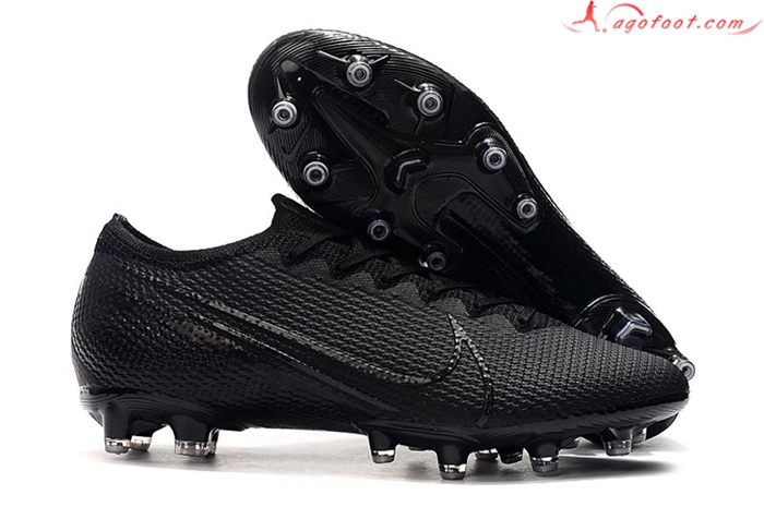 Nike Chaussures de Foot Mercurial Vapor 13 Elite AG Noir