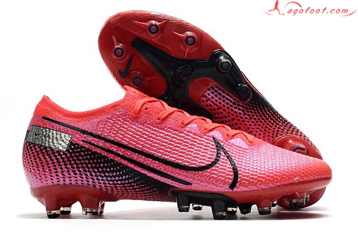 Nike Chaussures de Foot Mercurial Vapor 13 Elite AG Rose
