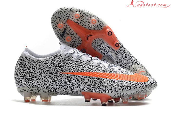 Nike Chaussures de Foot Mercurial Vapor 13 Elite AG Gris/Noir