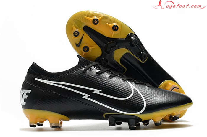 Nike Chaussures de Foot Mercurial Vapor 13 Elite AG Noir