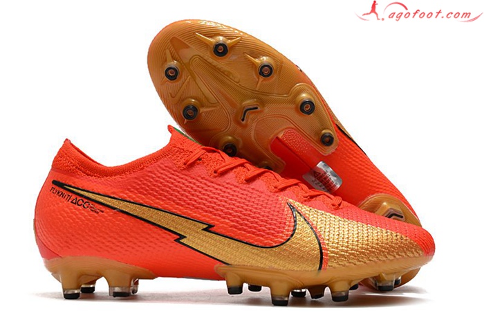 Nike Chaussures de Foot Mercurial Vapor 13 Elite AG Rouge