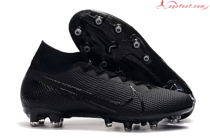 Nike Chaussures de Foot Superfly 7 Elite SE AG Noir