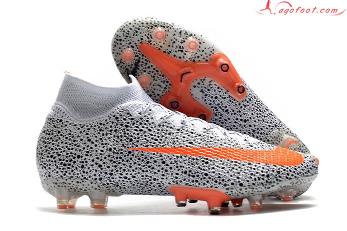 Nike Chaussures de Foot Superfly 7 Elite SE AG Gris