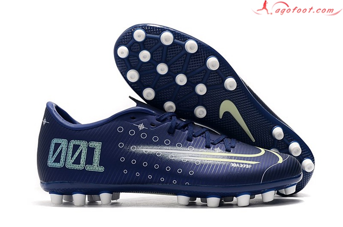 Nike Chaussures de Foot Dream Speed Mercurial Vapor Academy AG Bleu Marins