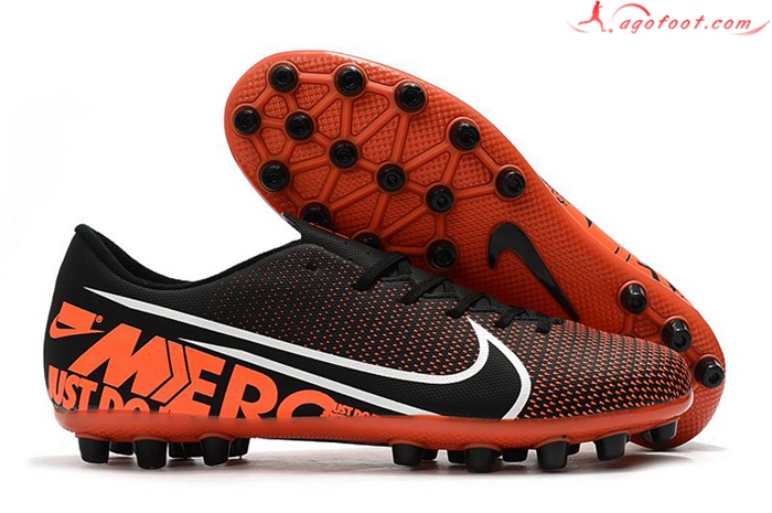 Nike Chaussures de Foot Dream Speed Mercurial Vapor Academy AG Orange/Noir