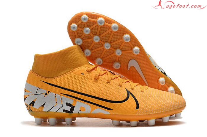 Nike Chaussures de Foot Superfly 7 Academy CR7 AG Orange