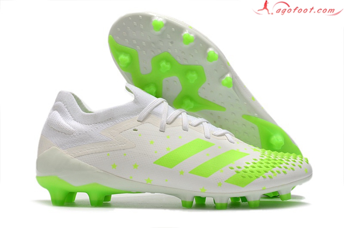 Adidas Chaussures de Foot Predator Mutator 20.1 Low AG Blanc