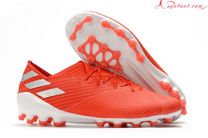 Adidas Chaussures de Foot Nemeziz 19.1 AG Orange