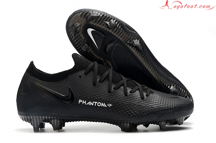 Nike Chaussures de Foot Phantom GT Elite FG Noir