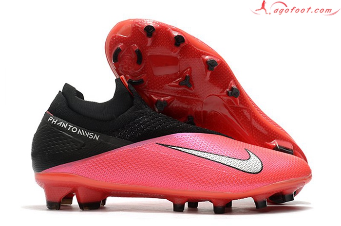 Nike Chaussures de Foot Phantom VSN 2 Elite DF FG Rose