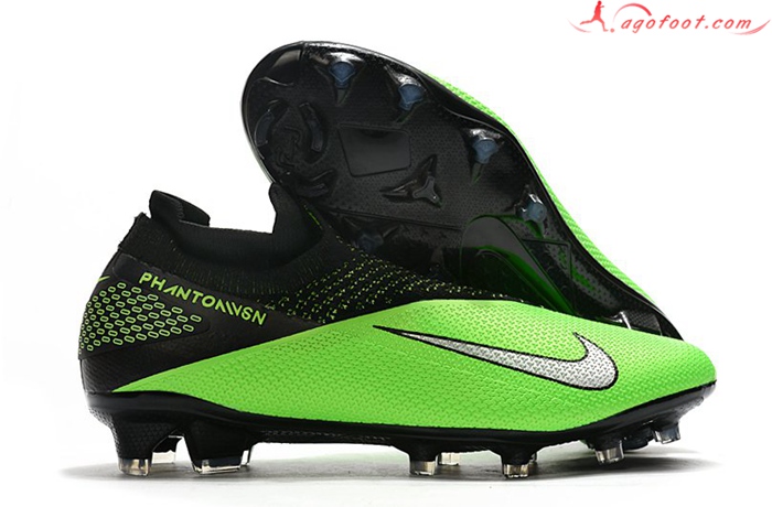 Nike Chaussures de Foot Phantom VSN 2 Elite DF FG Vert