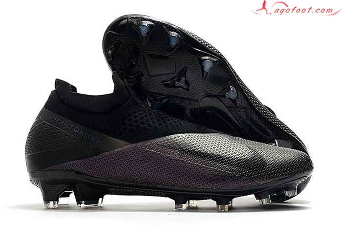 Nike Chaussures de Foot Phantom VSN 2 Elite DF FG Noir