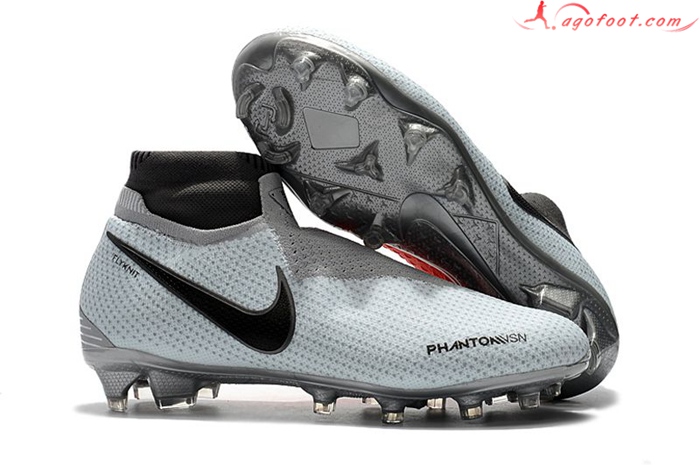 Nike Chaussures de Foot Phantom VSN Shadow Elite DF FG Bleu Clair